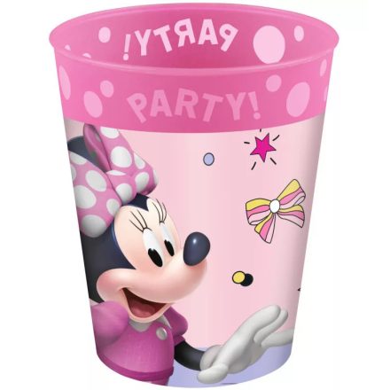 Disney Minnie Junior micro prémium műanyag pohár szett 4 db-os 250 ml