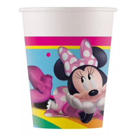 Disney Minnie Makes Me Smile papír pohár 8 db-os 200 ml FSC