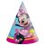 Disney Minnie Makes Me Smile parti kalap, csákó 6 db-os FSC