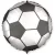 Focis Ball fólia lufi 46 cm