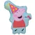 Peppa malac Messy Play fólia lufi 65x85 cm