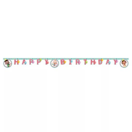CoComelon Birthday felirat 200 cm FSC