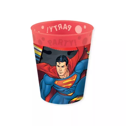 Superman Krypton micro prémium műanyag pohár szett 4 db-os 250 ml