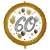 Happy Birthday 60 Milestone fólia lufi 46 cm
