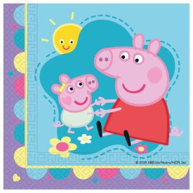 Peppa malac With Love szalvéta 20 db-os 33x33 cm FSC