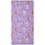 Disney Jégvarázs Purple gumis lepedő 90x190 cm