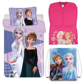   Disney Jégvarázs ágyneműhuzat oviszsákkal és tornazsákkal
