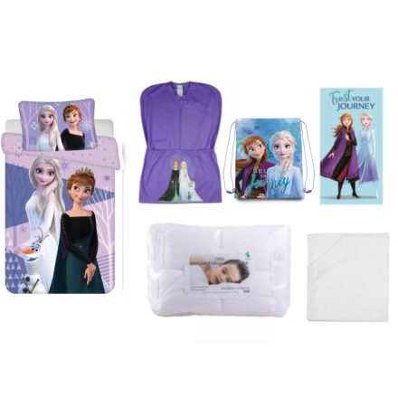 Disney Jégvarázs ovis ágynemű csomag oviszsákkal, tornazsákkal és kéztörlővel