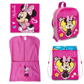   Disney Minnie oviszsák, tornazsák, hátizsák és kéztörlő szett
