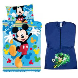 Disney Mickey Joyful ovis ágyneműhuzat oviszsákkal