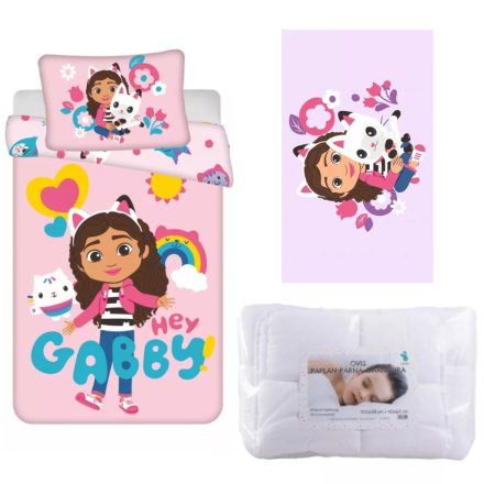 Gabi babaháza Hey ovis ágynemű szett kéztörlővel