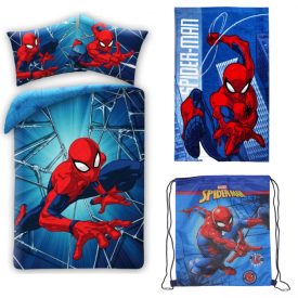   Pókember Dynamic ovis ágyneműhuzat kéztörlővel és tornazsákkal