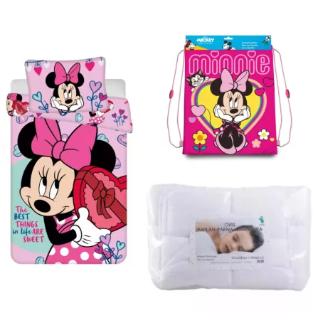Disney Minnie Sweets ovis csomag tornazsákkal