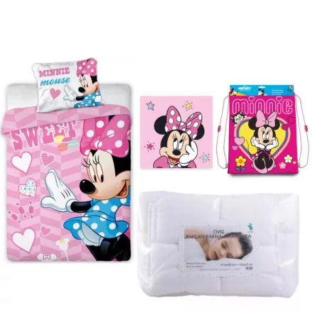 Disney Minnie Sweet ovis csomag tornazsákkal és kéztörlővel