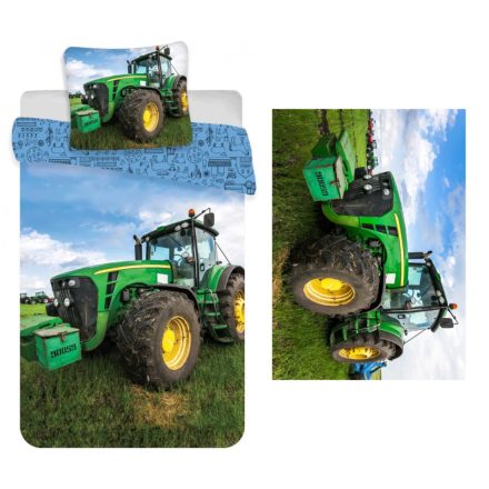 Traktor ovis ágynemű és polár takaró szett