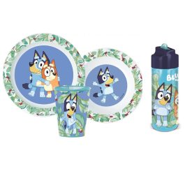 Bluey Tropical étkészlet és kulacs szett