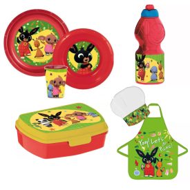 Bing étkészlet csomag köténnyel