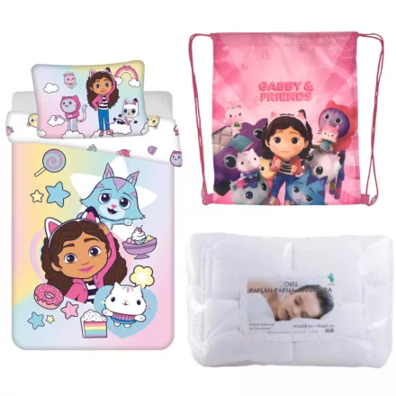 Gabi babaháza Sugar Dream ovis ágynemű szett tornazsákkal