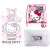 Hello Kitty Cozy Winter ovis ágynemű szett tornazsákkal