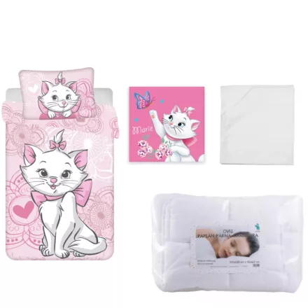 Disney Marie cica Aristocat ovis csomag lepedővel és kéztörlővel