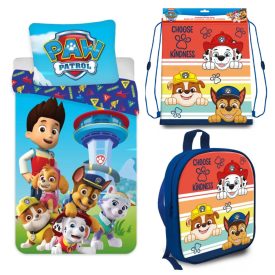 Mancs Őrjárat ágynemű, táska és tornazsák szett