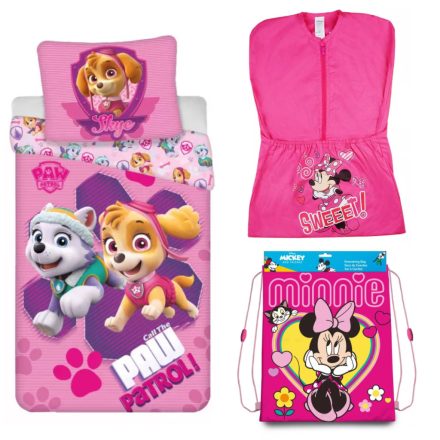 Mancs Őrjárat Call ágyneműhuzat oviszsákkal és tornazsákkal