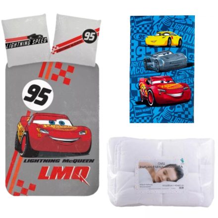 Disney Verdák LMQ ovis ágynemű szett kéztörlővel