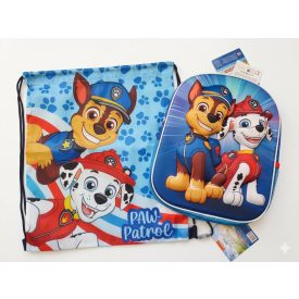 Mancs Őrjárat Crew hátizsák és tornazsák szett