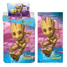   A galaxis őrzői I am Groot ágyneműhuzat és törölköző szett