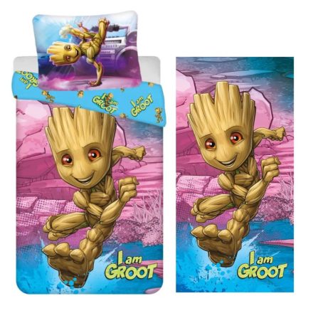 A galaxis őrzői I am Groot ágyneműhuzat és törölköző szett