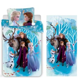   Disney Jégvarázs Whispering Wind ágyneműhuzat és törölköző szett