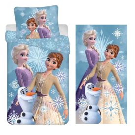   Disney Jégvarázs Olaf and the Sisters ágyneműhuzat és törölköző szett