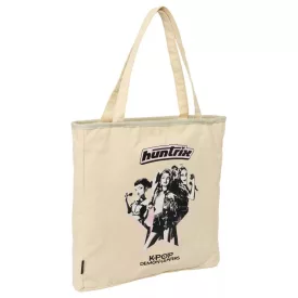   K-pop Démonvadászok Hunterx cipzáras vászon válltáska, bevásárlótáska 38 cm