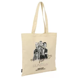   K-pop Démonvadászok Tour patentos vászon válltáska, bevásárlótáska 42 cm