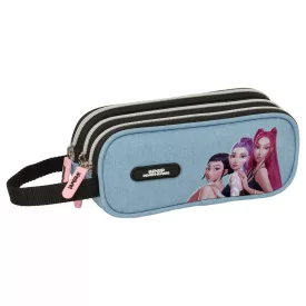   K-pop Démonvadászok Denim Dreams 3 rekeszes tolltartó 21 cm