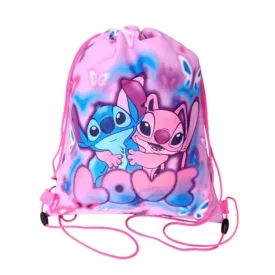   Disney Lilo és Stitch, A csillagkutya Love sporttáska, tornazsák 37 cm