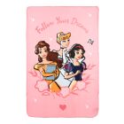 Disney Hercegnők Follow Your Dreams polár takaró 100x150cm