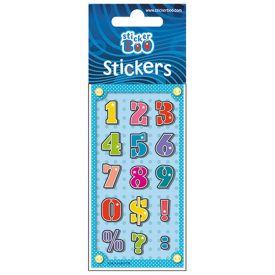 Számos Blue matrica ezüst díszítéssel