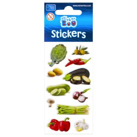 Zöldség Artichoke matrica szett