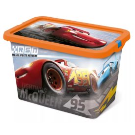 Disney Verdák Future Race műanyag tároló doboz 7 L