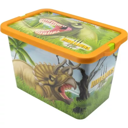 Dinoszaurusz Range műanyag tároló doboz 7 L