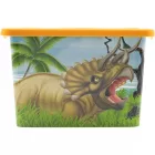Dinoszaurusz Range műanyag tároló doboz 7 L