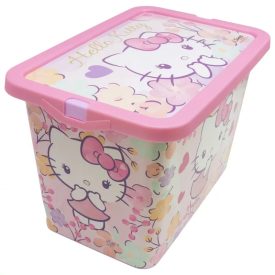 Hello Kitty Pastel műanyag tároló doboz 7 L