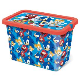 Sonic a sündisznó Friends műanyag tároló doboz 7 L
