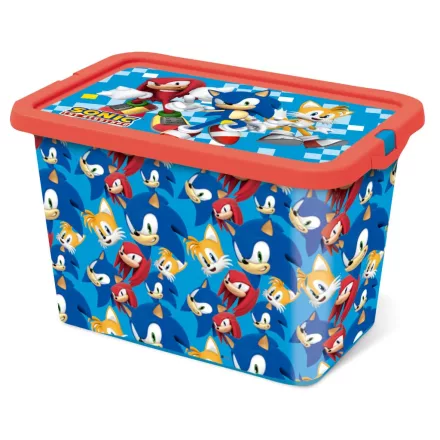Sonic a sündisznó Friends műanyag tároló doboz 7 L