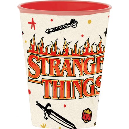 Stranger Things pohár, műanyag 260 ml