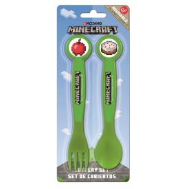 Minecraft evőeszköz készlet - 2 darabos