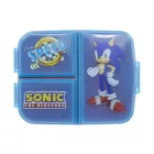 Sonic a sündisznó Speed több rekeszes uzsonnás doboz, szendvicsdoboz