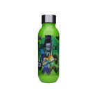 Minecraft Crafting műanyag kulacs csavaros kupakkal 640 ml