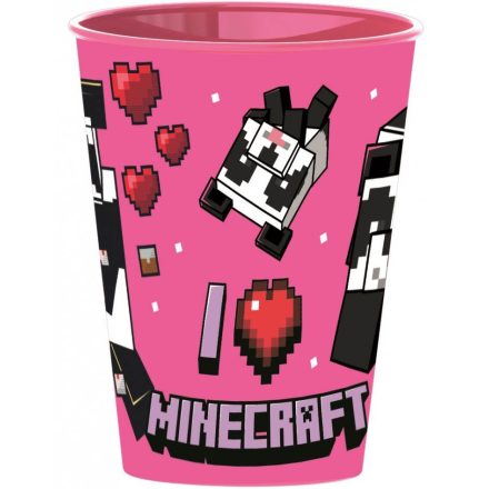 Minecraft pohár, műanyag 260 ml